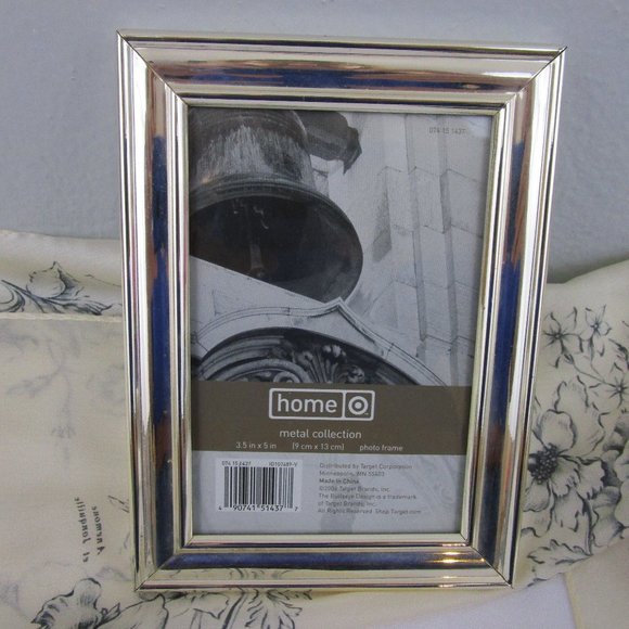 Target Home 3.5 x 5 Silver Tone Photo Frame - Picture 10 of 10